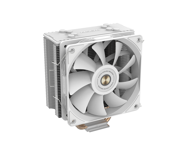ALSEYE White Color CPU Air Cooler N120-W with 4 Copper Heat Pipes for LGA1700 and AM5