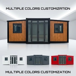 Casa Container Pieghevole Portatile <span class=keywords><strong>per</strong></span> Vendita, Casa Prefabbricata Moderna di Lusso, Casa Container Pieghevole da 40 Piedi - Product Image 5