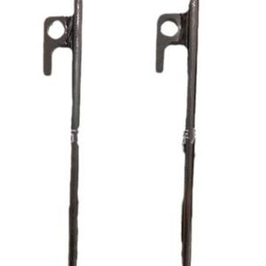 Piquets de tente Ningbo 20 cm en fonte noire de qualité industrielle pour camping extérieur toutes saisons, petite spécification XD-132 - Product Image 4