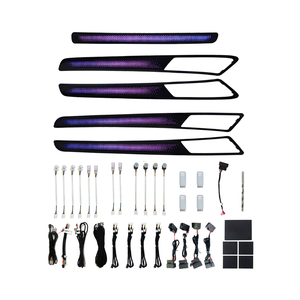Kit de Luz Ambiente para Carro Volkswagen Golf Mk7 2014-2020, Anel de Luz Multicor com 256 Cores - Product Image 1
