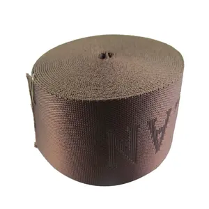 Webbing Strap Tape with Jacquard Customized Professional Manufacturer Custom Strong Elastic Nylon Sustainable 100% Nylon 5-7days