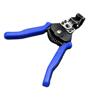 Outil de dénudage automatique robuste pour fils électriques rigides/câblés, idéal pour le sertissage, en acier au carbone, cuivre, personnalisable OEM