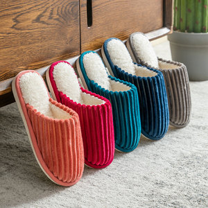 Chaussons chauds pour femmes Winter House, chaussures d'automne et d'hiver, antidérapants, pour la maison, en peluche - Product Image 4