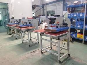 16x24 bán tự động trên slide 2 Trạm khí nén Máy ép nhiệt với Laser liên kết cho dtf in bông polyester T-Shirt - Product Image 2