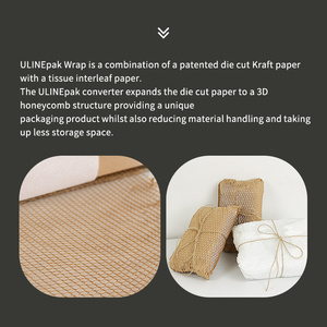 Wholesale Customization Honeycomb Corrugated Bubble <strong>Paper</strong> <strong>Wrap</strong> - Product Image 3