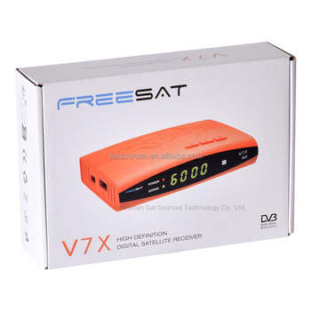 Freesat V7X Satellite TV Receiver DVB-S2 Support MPEG-II MPEG-IV H