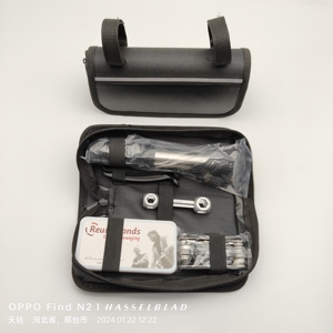 Mini pompe <span class=keywords><strong>à</strong></span> air pour bicyclette Colle <span class=keywords><strong>à</strong></span> froid Outil de réparation de bicyclette <span class=keywords><strong>à</strong></span> <span class=keywords><strong>clé</strong></span> hexagonale multifonctionnelle Mini levier Tête Écrou Ensemble d'outils Outil de réparation de bicyclette - Product Image 3