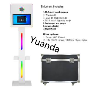 Magische Spiegel Fotohokje 15,6 Inch Touchscreen Kiosk Selfie Fotohokje DSLR Fotohokje voor Feesten - Product Image 2