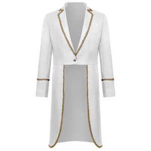 Nouveau smoking d'Halloween médiéval rétro Punk Phnom Penh manteau Costume d'Halloween - Product Image 5