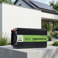 3000W Sine Wave Single Phase DC to AC Converter 12V to 220V Home Use Solar Inverter