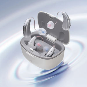 Comprar Aparelho Auditivo Online Digital Recarregável Long Life Battery Life BTE RIC Aparelhos Auditivos para Idosos Mulheres e Homens Adultos - Product Image 1