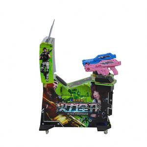 Ultra Firepower 22 LCD 3-in-1 Video Simulator 2 <b>Player</b> Kids' Arcade Shooting Gun Game Machine with LED Lamp 220V for Coin Pusher - Product Image 6