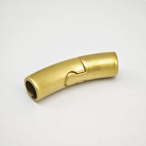 Connecteurs magnétiques en acier inoxydable JFS002, tube cylindrique rond de 6 mm, <span class=keywords><strong>pour</strong></span> la <span class=keywords><strong>fermeture</strong></span> de bracelets et colliers en cuir. - Product Image 6