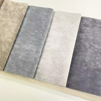 Tissu d'ameublement velours mat uni, textile doux au toucher pour canapé, chaise et housses de coussins