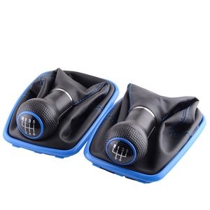Palanca de Cambios de Marchas de 5/6 Velocidades para Coche, Funda de Palanca de Cambios para VW Golf 4 MK4 GTI R32 <span class=keywords><strong>Bora</strong></span> <span class=keywords><strong>Jetta</strong></span> MT - Product Image 5