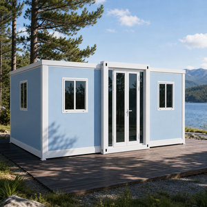 Casa Modular Expandible Moderna <span class=keywords><strong>de</strong></span> 20 pies con Baño e Interior Personalizado para Residencia Familiar y Oficina en Casa - Product Image 1