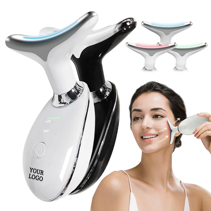3-in-1 at-Home Lifting, Toning and Tightening Facial Spa Tool Skin Rejuvenation Beauty Massager for a Radiant Appearance