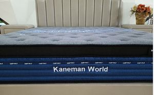 12inch Lai Túi cuộn dây mùa xuân Gel Bộ nhớ bọt Nệm Nữ Hoàng Vua ngủ Nệm hộp mùa xuân giường nệm đồ nội thất phòng ngủ - Product Image 3