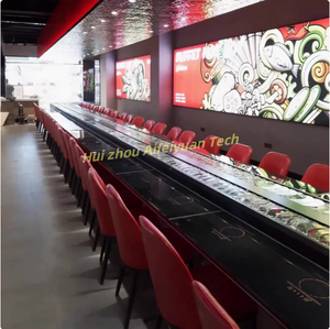 Roterende Hotpot-Apparatuur, Commerciële Zelfbedieningsroterende Tafel, Draaiende Sushi-Transportbandapparatuur - Product Image 4