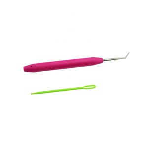 SKC knitting <span class=keywords><strong>rainbow</strong></span> <span class=keywords><strong>loom</strong></span> tool <span class=keywords><strong>set</strong></span> with crochet hook - Product Image 6