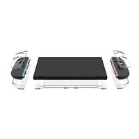 Coque de protection transparente en PC de type split pour Switch 2 avec Joy-Cons, antichoc, antidérapante, légère, durable, avec poignée de jeu