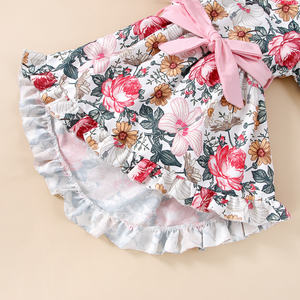 Nuevo Diseño de Vestido de Primavera para Niñas, Estilo de Manga Larga, Vestidos Elegantes para Niñas, Ropa Floral Dulce para Niñas - Product Image 4