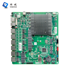 J6412 ODM SOC Win10 DDR4ช่องเดียว COM 6พอร์ตอีเทอร์เน็ต1U เมนบอร์ดอุตสาหกรรมเซิร์ฟเวอร์ไฟร์วอลล์ - Product Image 2