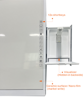 Tableau interactif intelligent LED 4K de 75 pouces, RK3576, Android 16.0 prêt à l'emploi, 6 TOPS NPU pour l'apprentissage hybride en classe