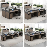 Grande Poste de Travail Modulaire Moderne pour Bureau – Vente Directe Usine – Bureau de Direction Économique – Plan de Travail pour Employé – Application de Vente en Gros