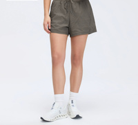 Shorts pour femmes, style cycliste, taille haute, coupe ample, séchage rapide, respirant, pour yoga, entraînement et sport