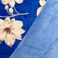En stock : Ensemble de literie d'hiver Borrego Floral 7 pièces avec couette, taies d'oreiller et rideaux assortis