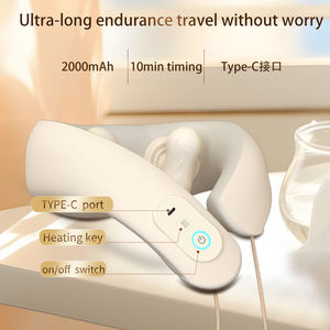 Trendprodukte 2026 Neuheiten Elektrischer Massagegerät für Nacken und Rücken mit Knetfunktion und Wärme, Smart U-förmiges Nackenmassagegerät - Product Image 3