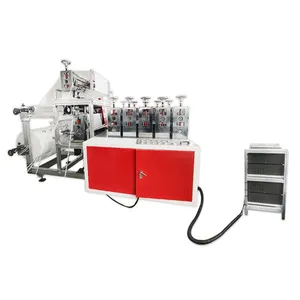 High Speed Factory Supply Non Woven Sleeves Disposable PE Arm Oversleeve Cover Making Machine