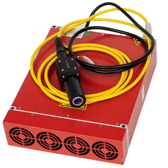 JPT MOPA Fiber Laser 80W-120W High Output Power Fiber Laser Source  for Marking Cutting Carving Machine