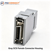 Connecteur d'encodeur servo 20 broches PCR-S20FS PCR-S20LA, contact en cuivre, boîtier ABS, compatible avec le servomoteur FANUC