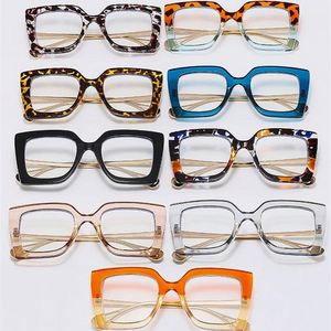 Gafas de Computadora con Marco Grande y Estampado Floral, Estilo Vintage, con Logotipo Personalizado 2025, Gafas Cuadradas Anti Luz Azul para Mujer - Product Image 5