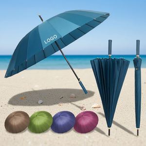 Nouveau parapluie semi-automatique de style chinois avec ventilateur et pulvérisateur d'eau, idéal pour le soleil et la pluie - Product Image 3