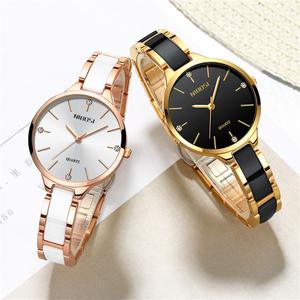 Pour 2330 Logo personnalisable luxe Antique charme femmes montre-bracelet à Quartz en acier inoxydable bande chronographe étanche mode - Product Image 1