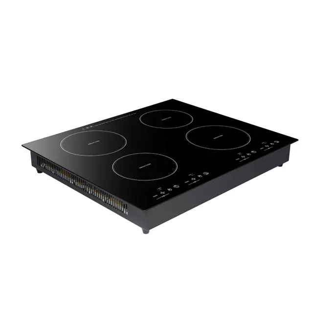 220V multifunctional 4 burner induction cooker cooktop built in touch control induction stove