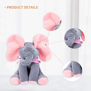 <span class=keywords><strong>Elefante</strong></span> de Peluche Gris con Orejas Grandes Rosadas y <span class=keywords><strong>Patas</strong></span> Largas, con Bufanda, Peluche <span class=keywords><strong>para</strong></span> Abrazar en la Cama <span class=keywords><strong>para</strong></span> Niños, <span class=keywords><strong>Elefante</strong></span> de Peluche de 12 Pulgadas - Product Image 4