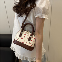 Nouvelle Tendance 2025 : Sac Bandoulière de Luxe pour Femme, Motif Cerise, Populaire et Tendance pour Filles