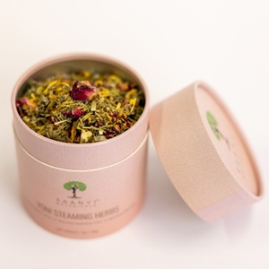 Envase Redondo Reciclable para Alimentos con Impresión Digital Personalizada, Caja de Tubo para Té, Café, Granos, Matcha en Polvo - Product Image 2