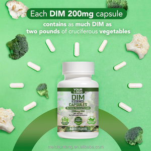 Kapsul OEM ODM DIM 200mg Diindolylmethane untuk Keseimbangan Hormon Dewasa 2 Kapsul Per Sajian 60 Kapsul/Botol - Product Image 5