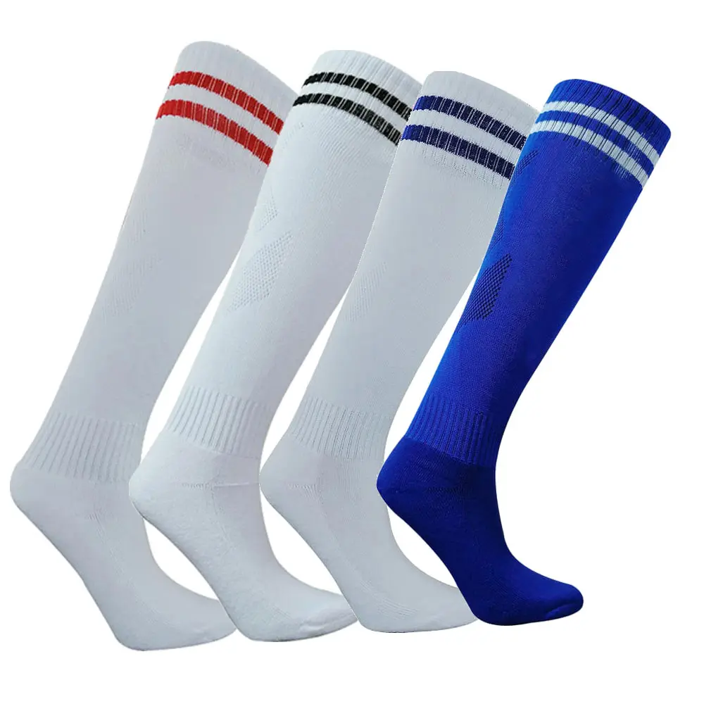 Custom Design Teenager Children Upgraded Professional Soccer Athletic Sport Football Gripper Anti Slip Sport Socks