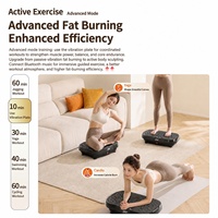 Fat Slinger avec cordon de serrage, machine de fitness vibrante Bluetooth, planche vibrante à succès pour la maison
