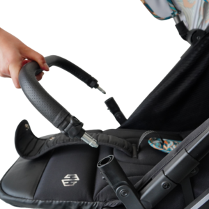 Passeggino Pieghevole Portatile <span class=keywords><strong>per</strong></span> Bambini, Carrozzina da Esterno Pratica con Colori Personalizzabili e Base Nera - Product Image 2