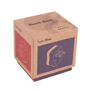 Kotak Kemasan Kotak Hadiah Digital Kustom Dua Buah Kotak dengan Sisipan Spons