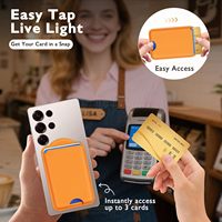 Portefeuille magnétique de luxe pour téléphone Galaxy S25 Ultra Magsafe en cuir PU avec blocage RFID pour cartes de crédit