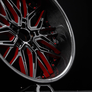 Jantes forgées en fibre de carbone de qualité supérieure, deux pièces, 17-26 pouces, 5x112 5x120 5x130 pour <span class=keywords><strong>Audi</strong></span> <span class=keywords><strong>R8</strong></span> <span class=keywords><strong>Lamborghini</strong></span> <span class=keywords><strong>Huracan</strong></span> Ferrari 488 - Product Image 4