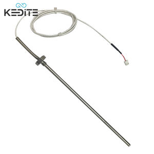 Fabriek Directe Roestvrijstalen Pt100 Hoge Temperatuursensor Met Schroefdraad - Product Image 1
